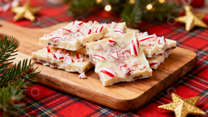 高清大图下载【趣麦麦图】圣诞糖果摆盘