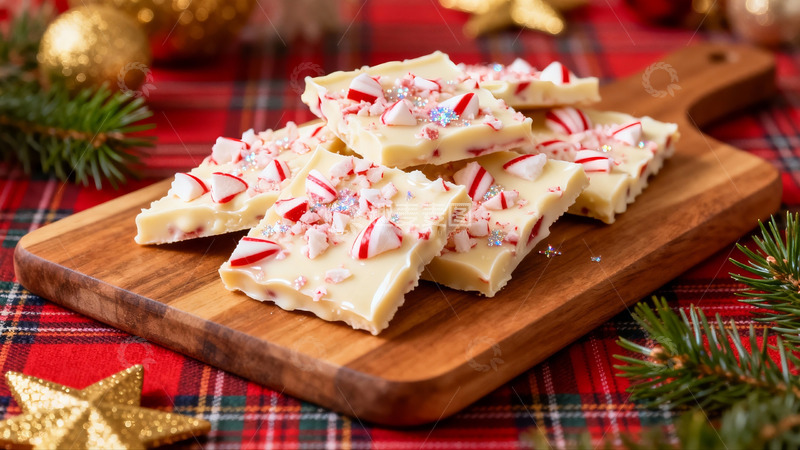 高清大图下载【趣麦麦图】圣诞糖果摆盘