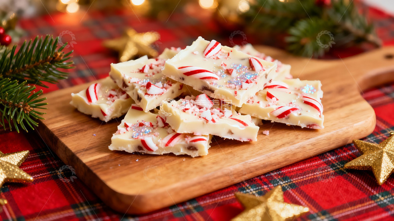 高清大图下载【趣麦麦图】圣诞糖果摆盘