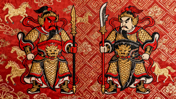 中国传统门神画像