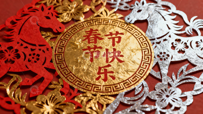 高清大图下载【趣麦麦图】春节剪纸艺术展示