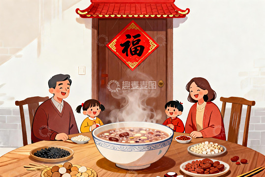 家庭团聚吃团圆饭其乐融融