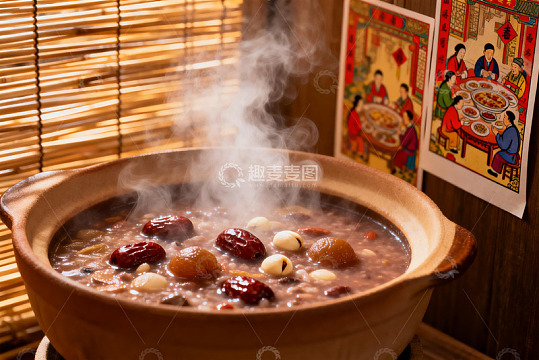 热气腾腾的养生粥