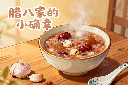 热气腾腾的腊八粥