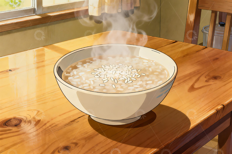 高清大图下载【趣麦麦图】热气腾腾的米饭