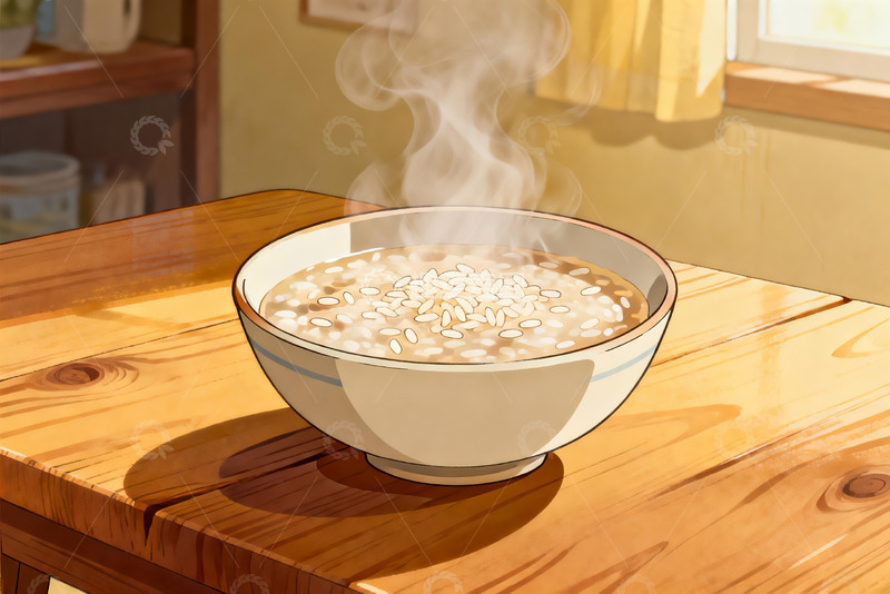 高清大图下载【趣麦麦图】热气腾腾的米饭